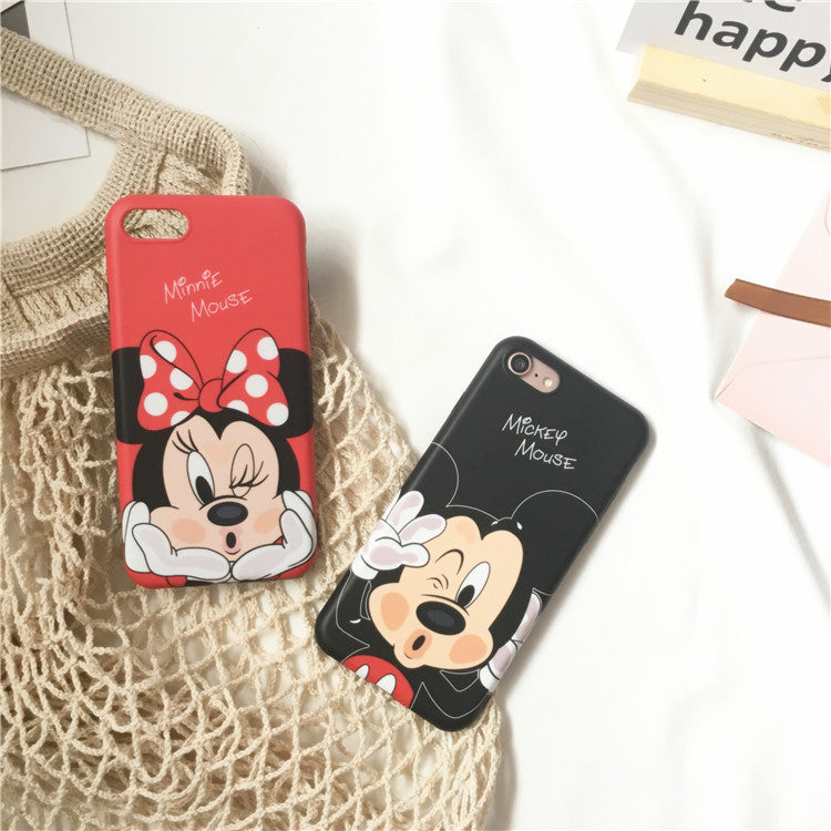 Cartoon Monster and Mickey Soft Phone Cases for iPhone