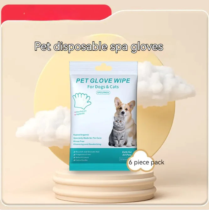 Pet Cleaning Gloves &amp; Wipes