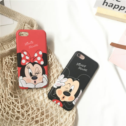 Cartoon Monster and Mickey Soft Phone Cases for iPhone