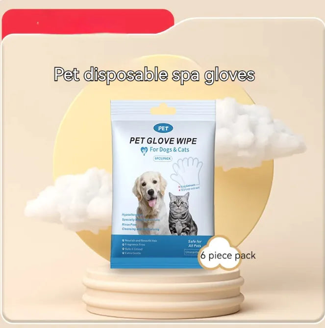 Pet Cleaning Gloves &amp; Wipes