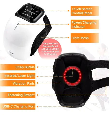 Electric Knee Massager with Infrared Heat