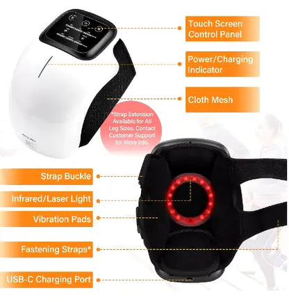 Electric Knee Massager with Infrared Heat